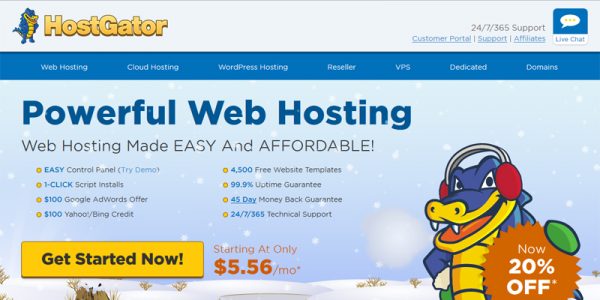 HostGator company - مجلة ووردبريس