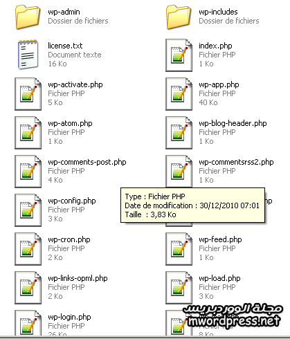 list files and folders in wordpres uploaded - مجلة ووردبريس