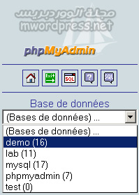 list database - مجلة ووردبريس